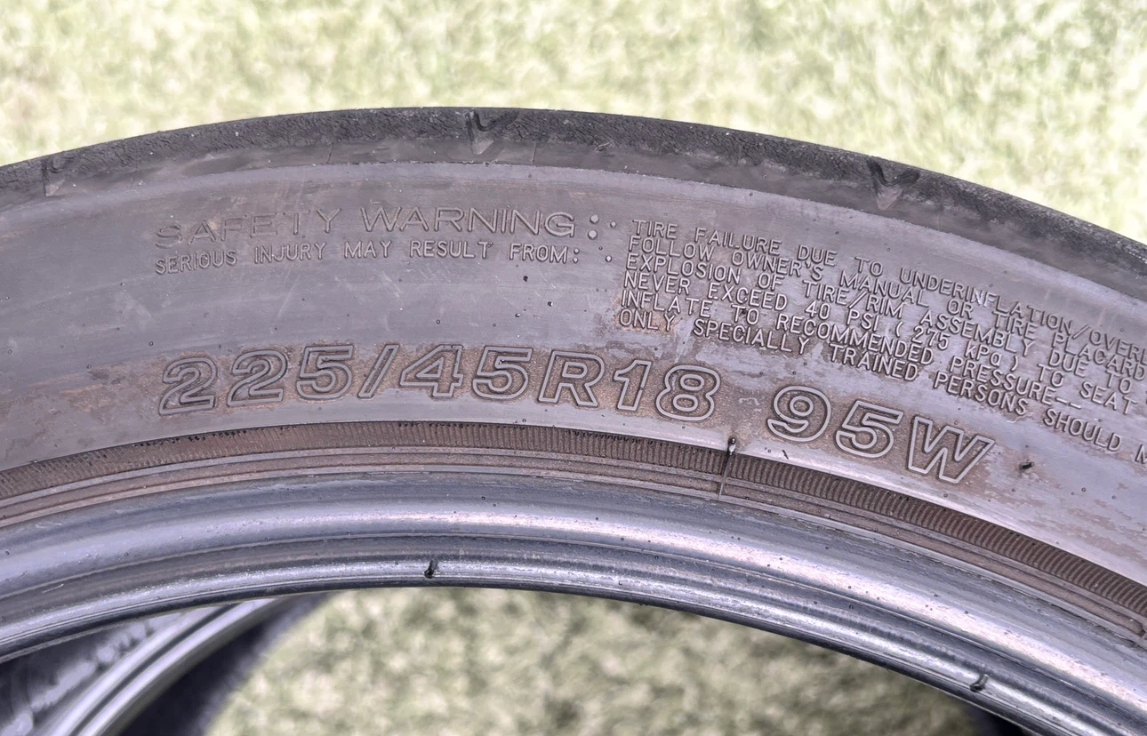 ブリヂストン ポテンザ 225/45R18 4本セットの写真2枚目