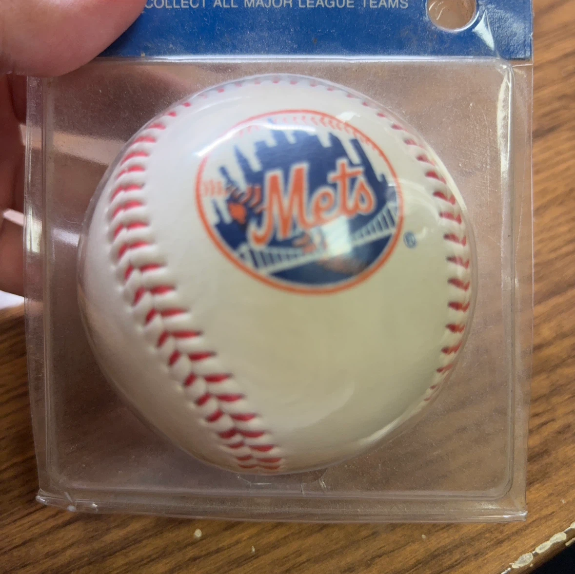 MLB ニューヨークメッツ チームロゴ野球ボールの写真4枚目