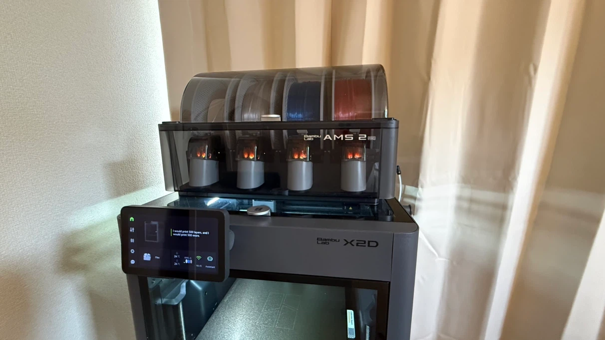 バンブラボ 3Dプリンター X2D AMSコンボの写真3枚目