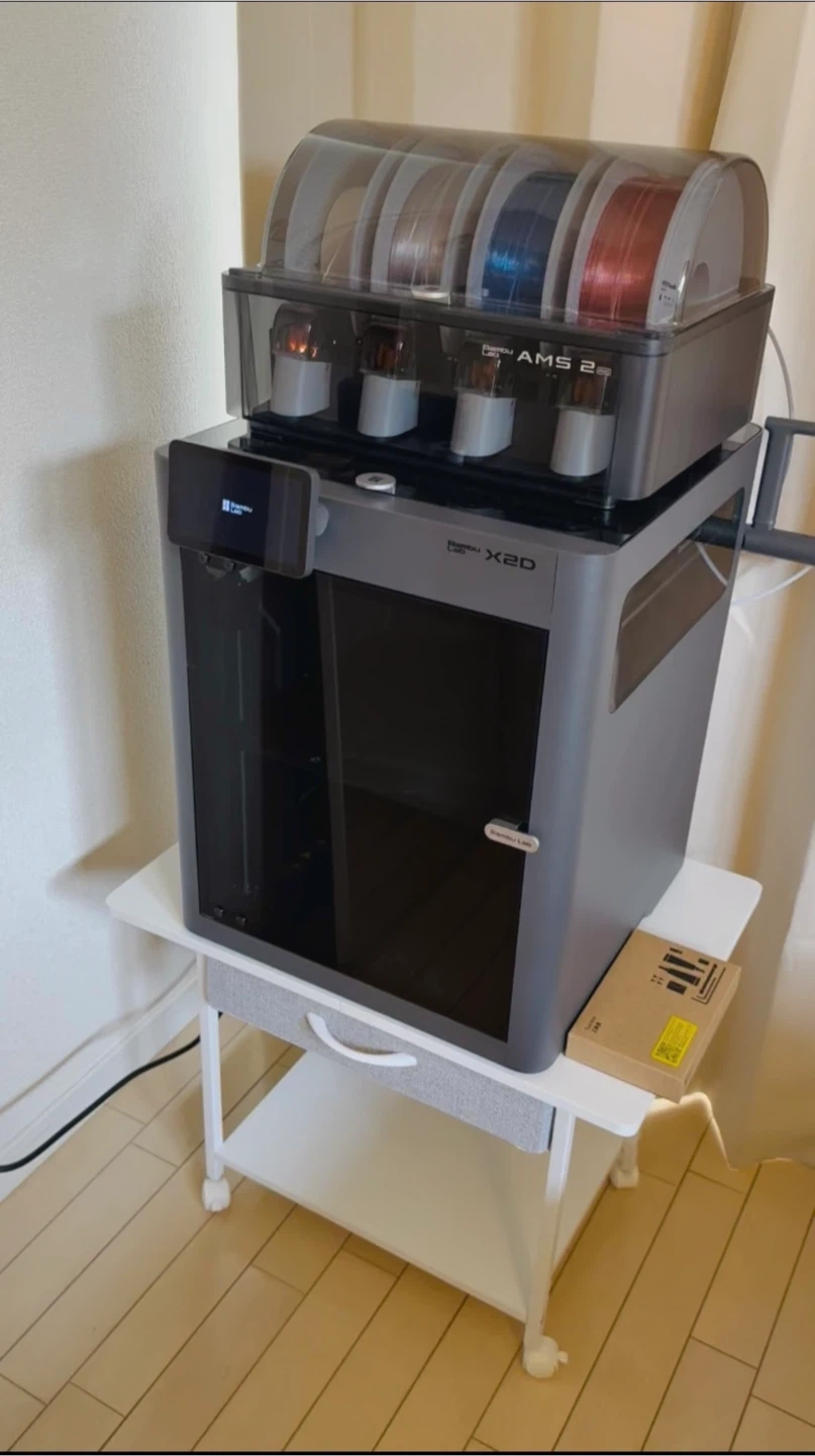 バンブラボ 3Dプリンター X2D AMSコンボの写真6枚目