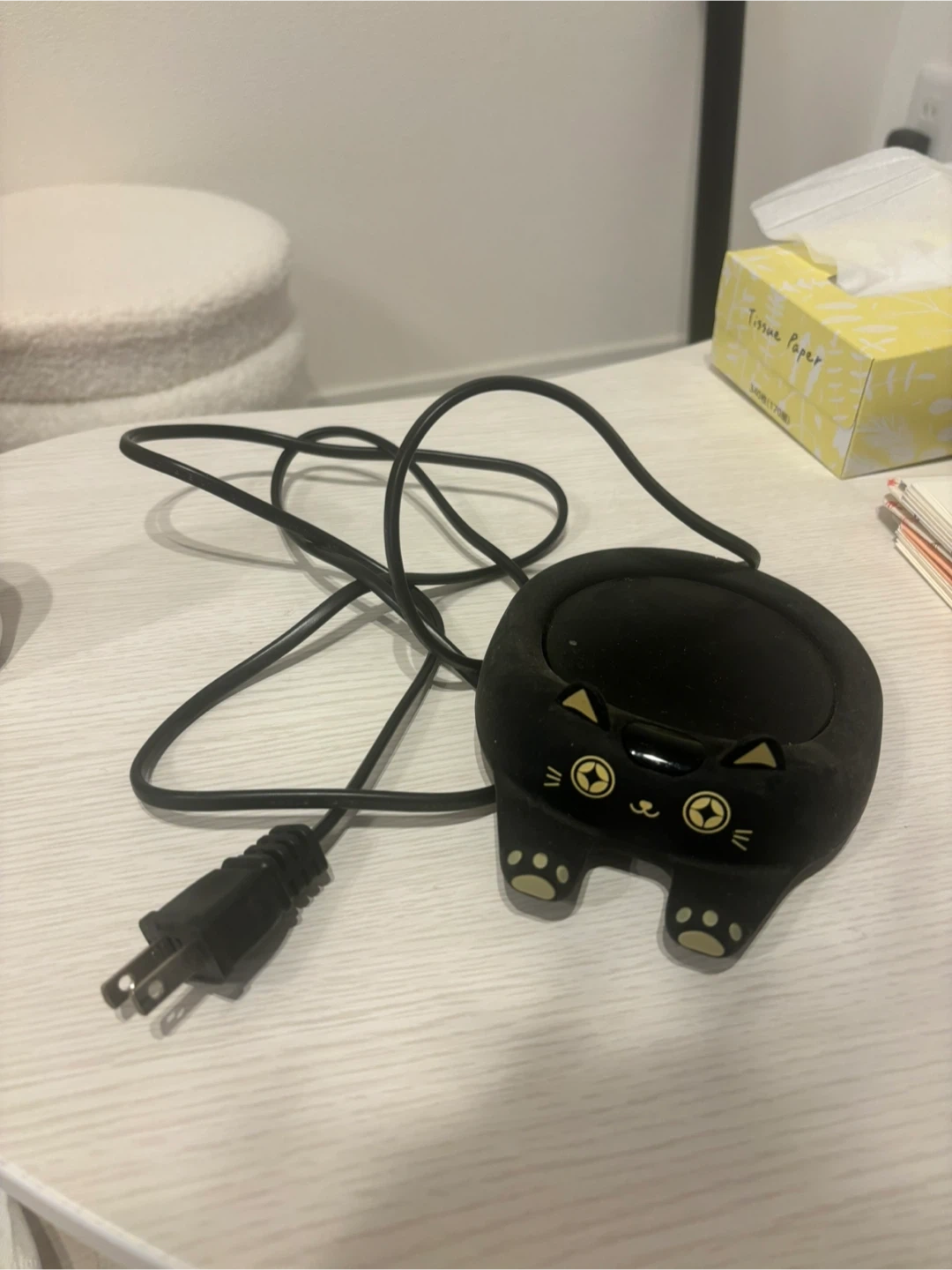 猫型 カップウォーマー 黒