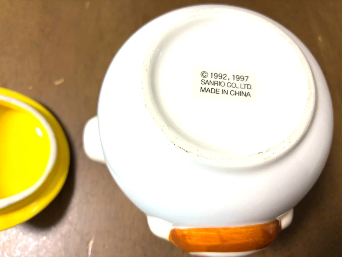 サンリオ おさるのもんきち陶器製ポットの写真4枚目