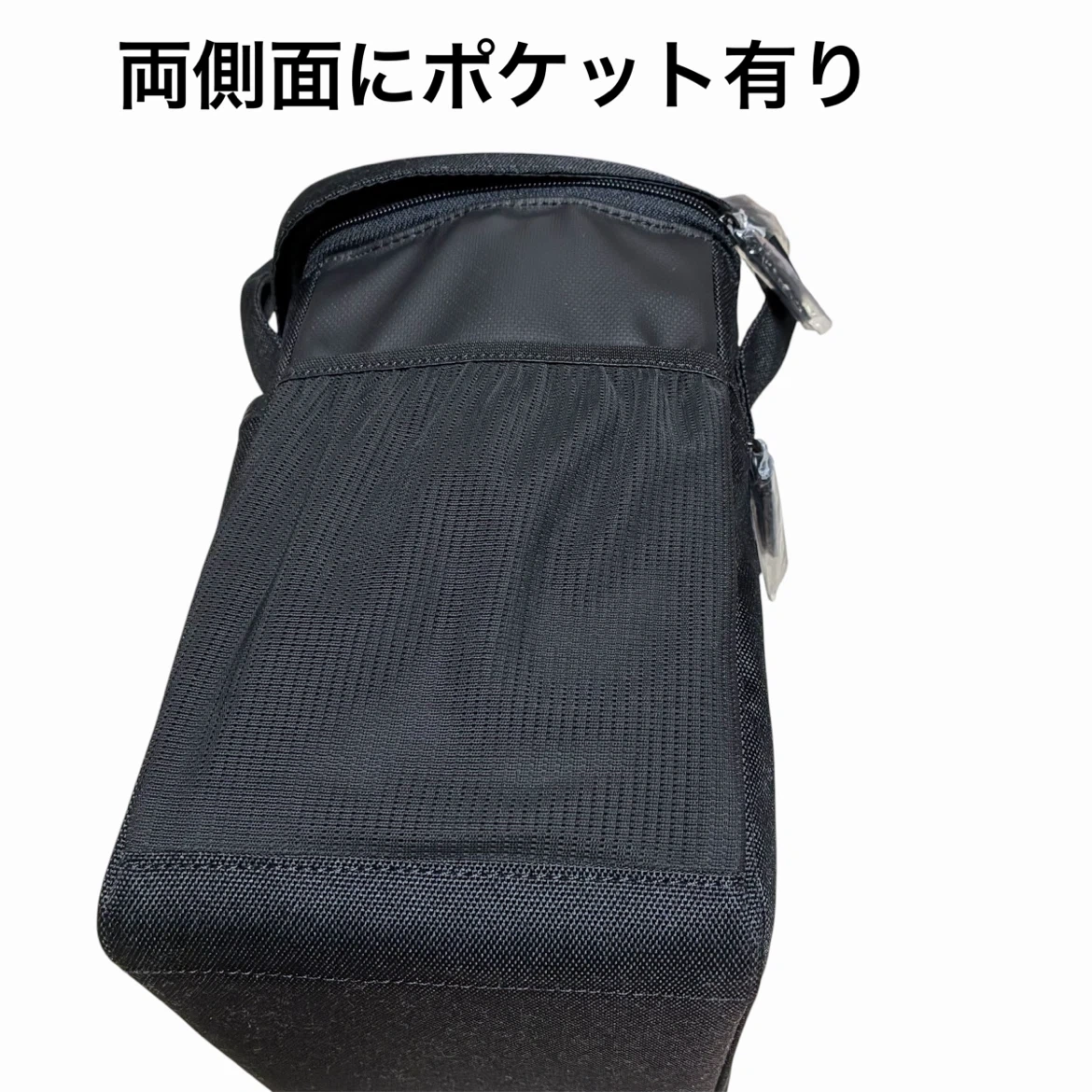 新品未使用 EXGN 保冷バッグとバックカバー ブラックの写真8枚目