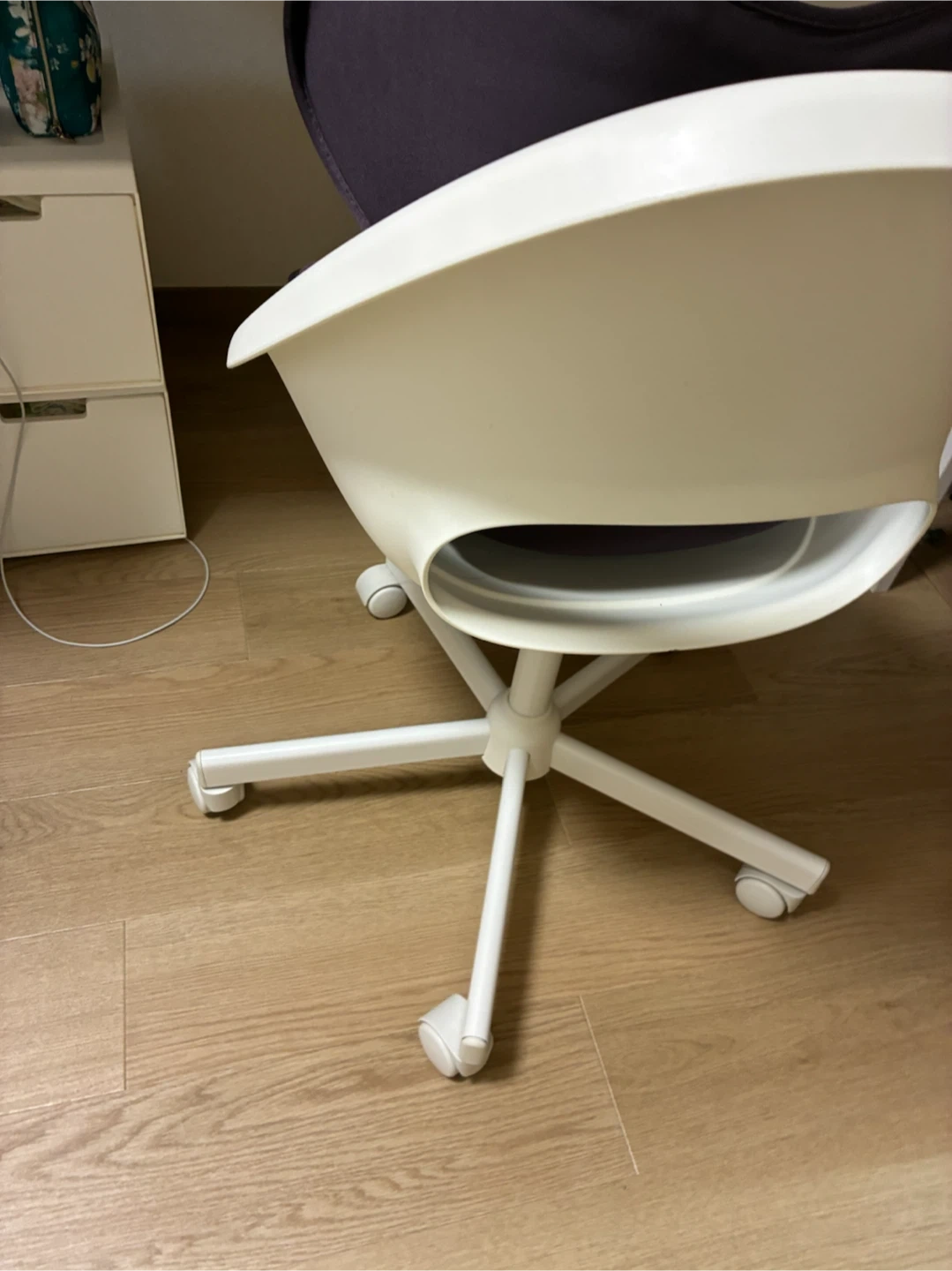 オフィスチェア デスクチェア ホワイト