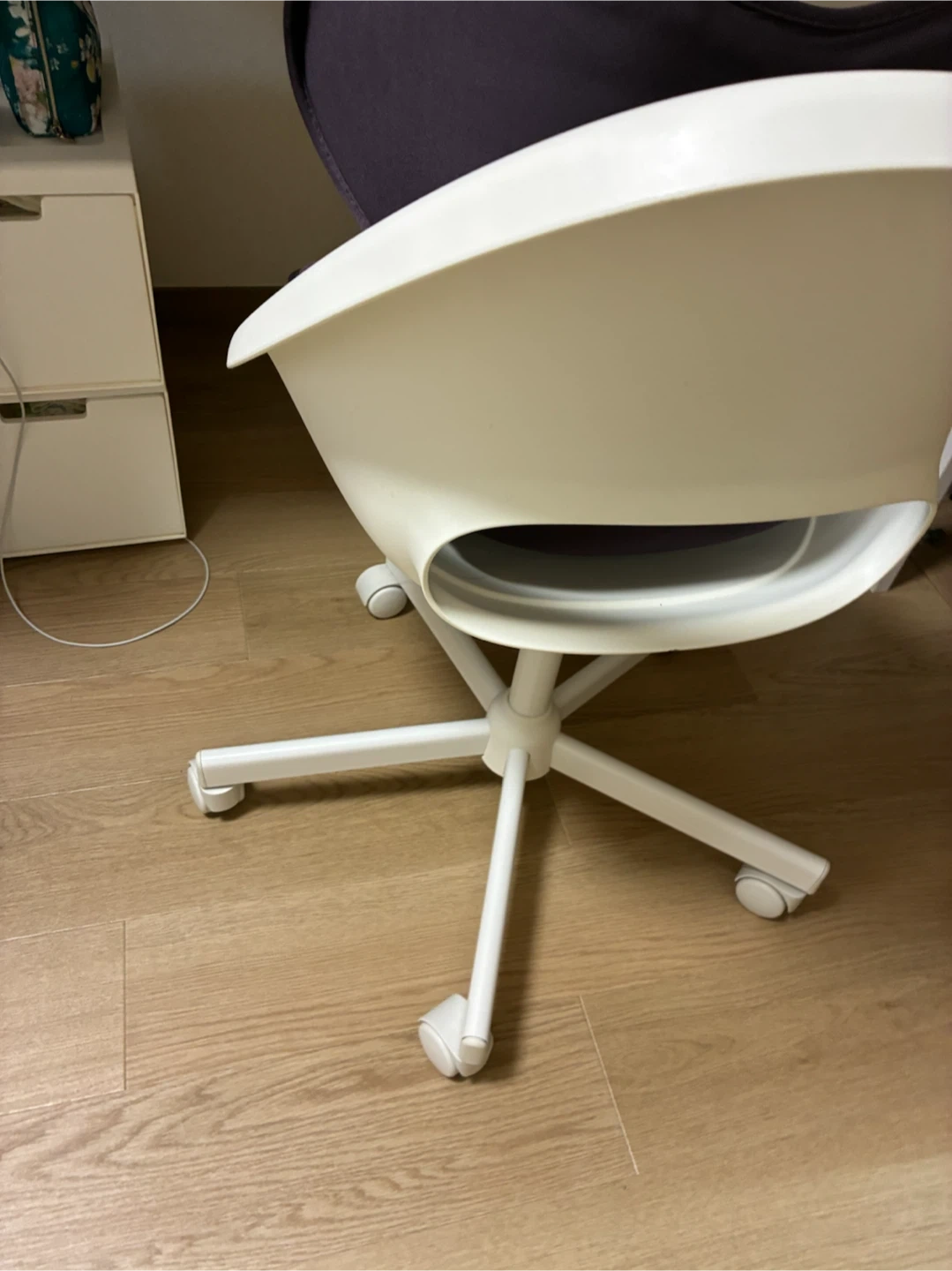 オフィスチェア デスクチェア ホワイト
