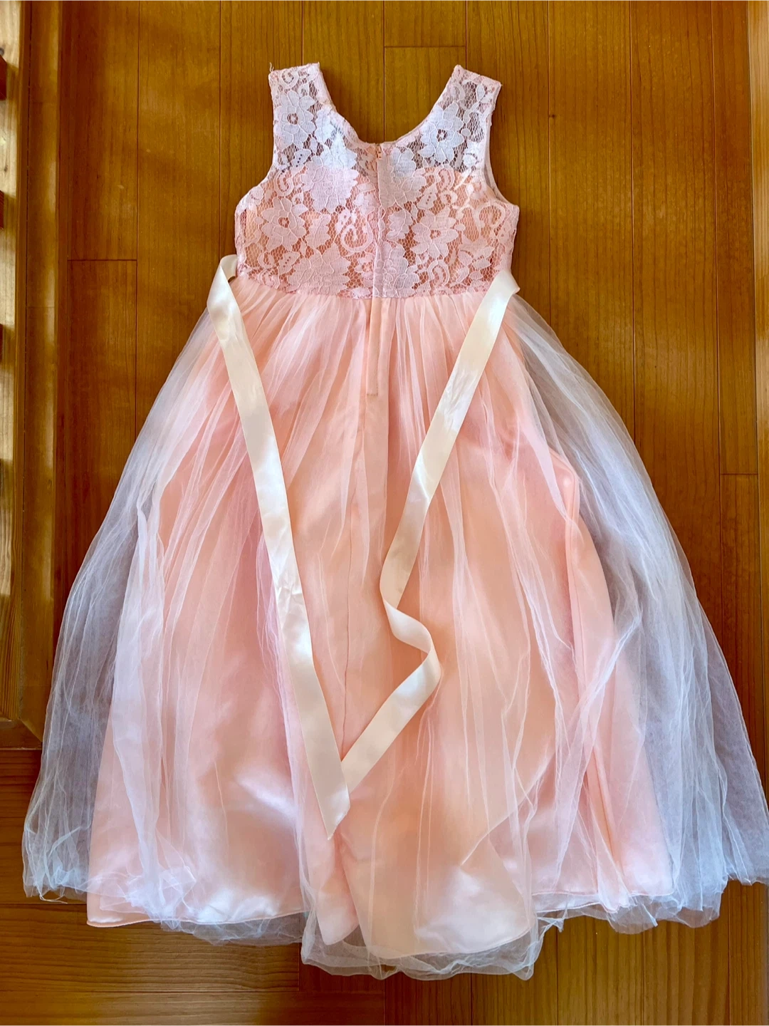 キッズ フォーマルドレス ピンク 130cmの写真2枚目
