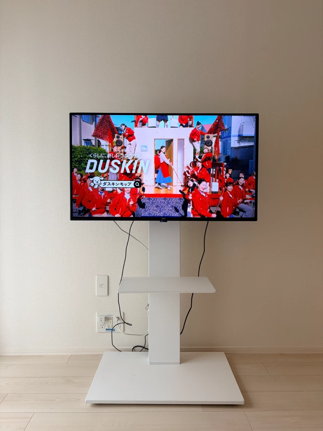 アイリー 40型液晶テレビ FFF-TV2K40WBK2 テレビスタンド付