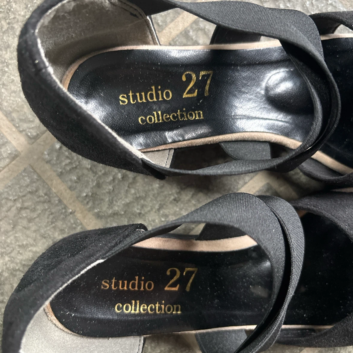 スタジオ27 サンダル 黒 Mサイズの写真5枚目