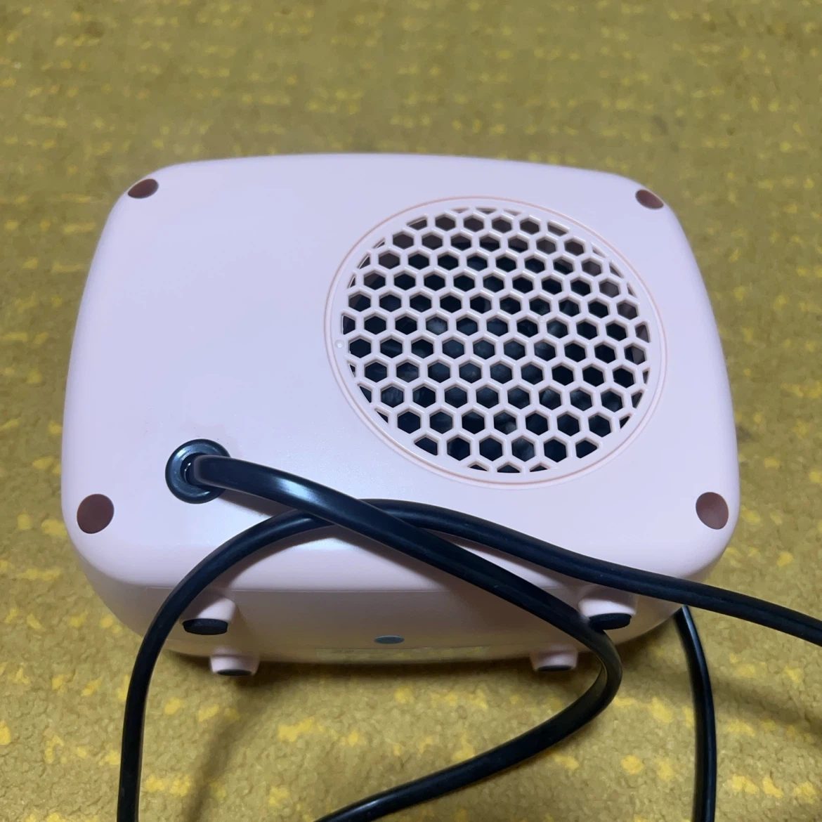 温風機能付き送風機 HT-001 ピンクの写真3枚目