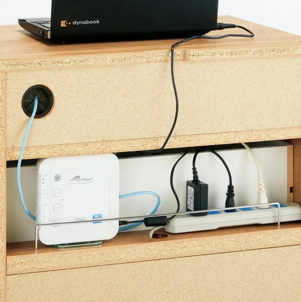 【定価39,900円】北欧スタイルリビング収納 PCキャビネットの写真7枚目