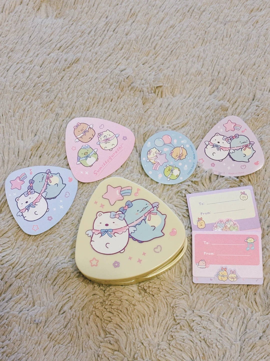 【購入者プレゼント🎁】すみっコぐらし 小物入れ ステッカーセット