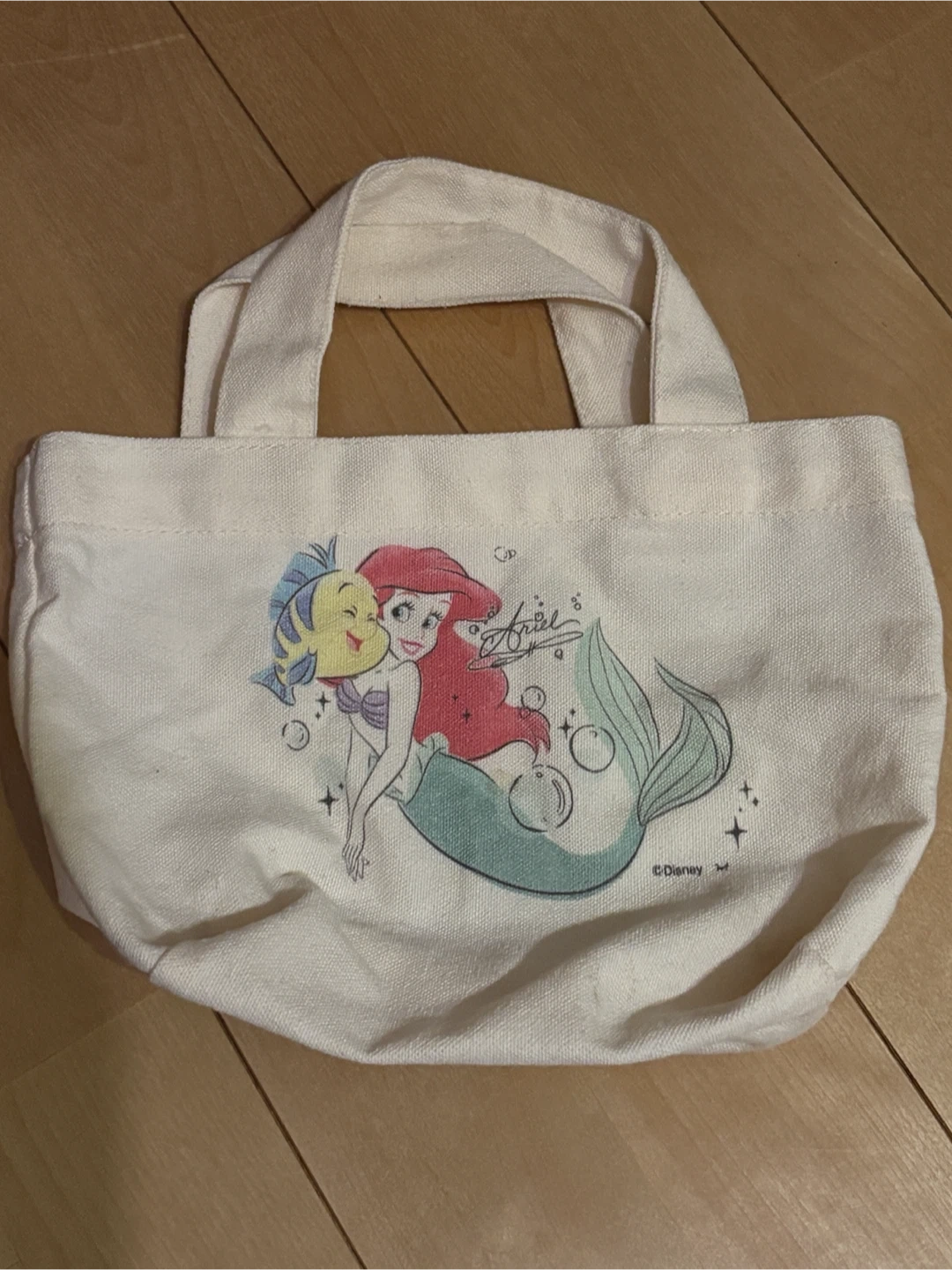 【購入者プレゼント🎁】ディズニー アリエル ミニトートバッグ
