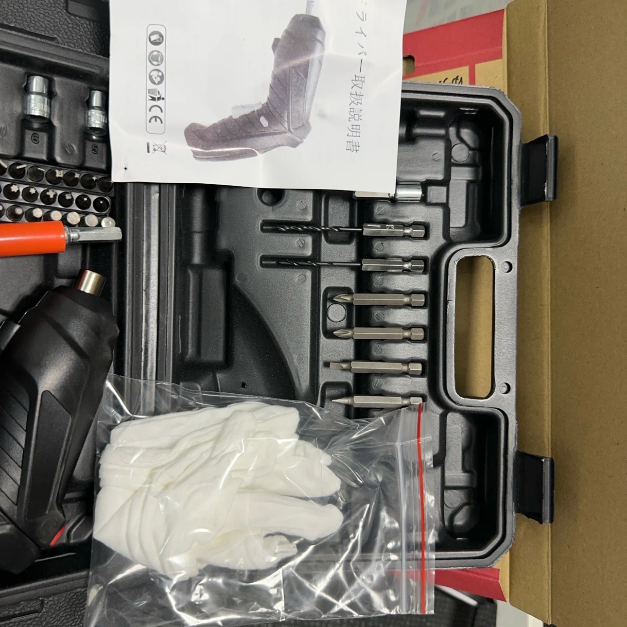 電動ドライバー 充電式 工具セットの写真3枚目