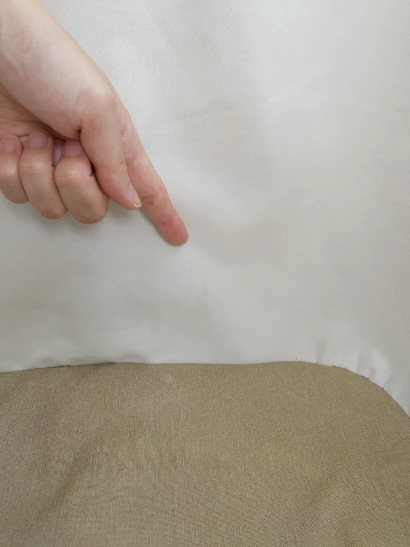 【値下げ】折りたたみ式ベビーベッド(カーキ)蚊帳・説明書・収納バッグ付きの写真2枚目