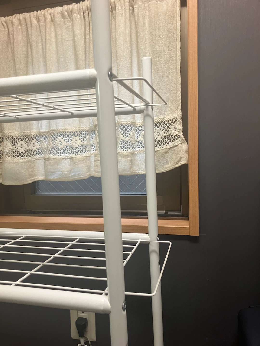 ランドリーラック 白 ホワイト 収納の写真3枚目