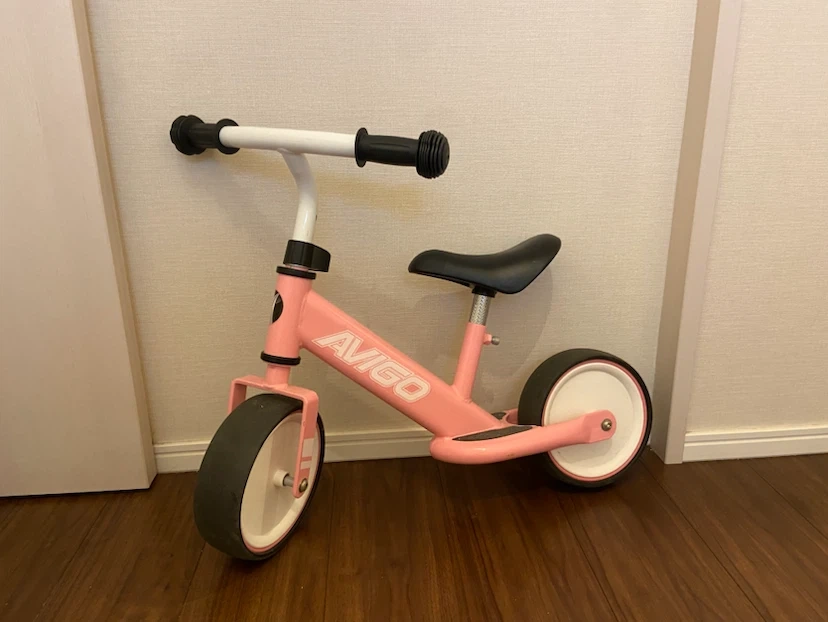アヴィーゴ キッズ用バランスバイク ピンク