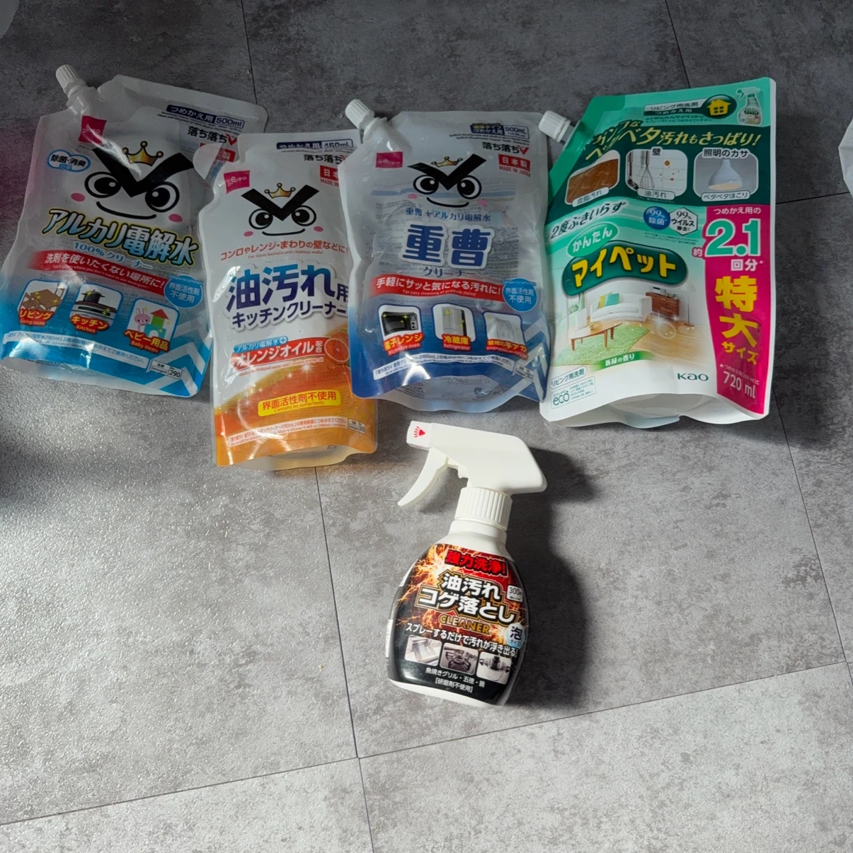 ダイソー 落ち落ちV キッチンクリーナー セット