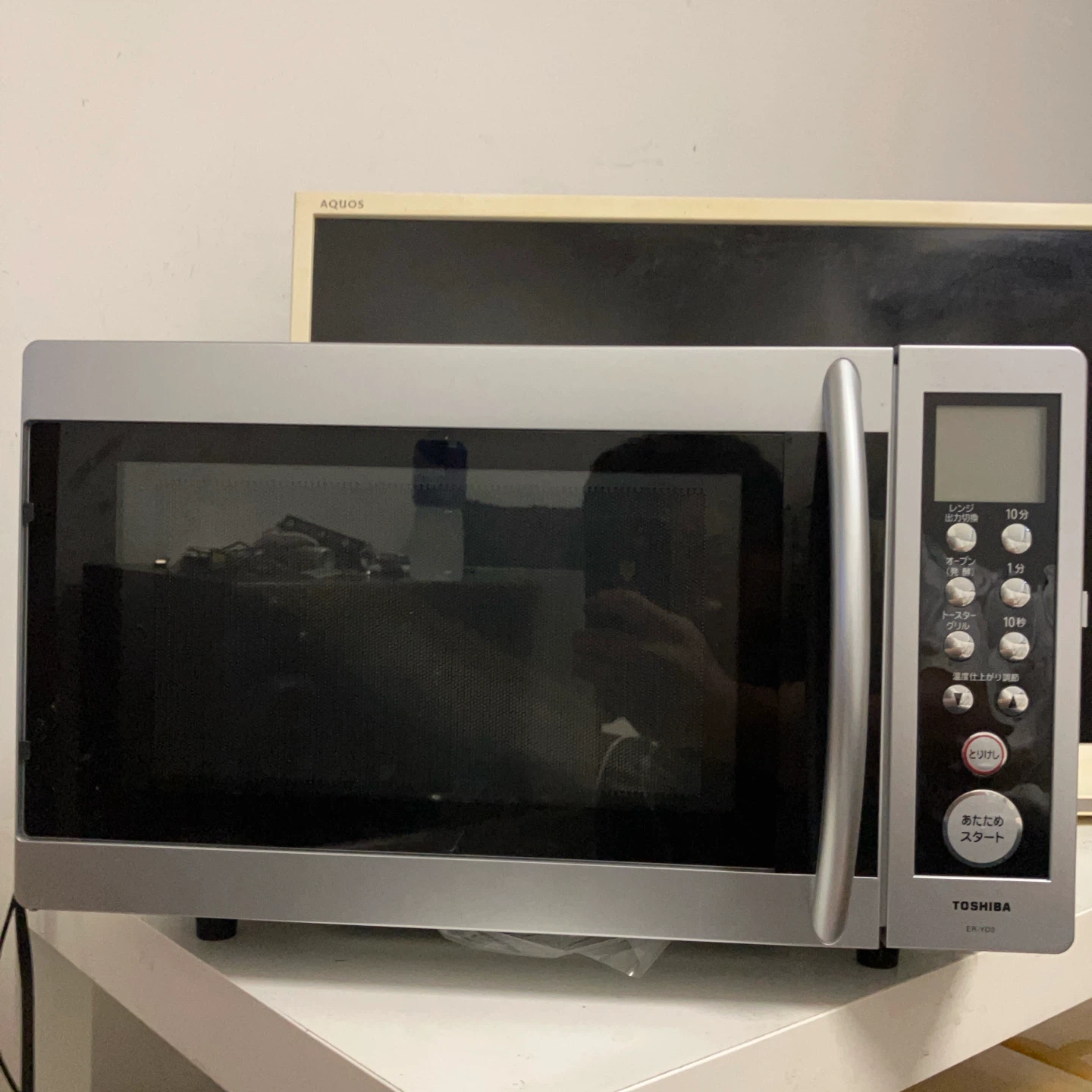 新品電子レンジ