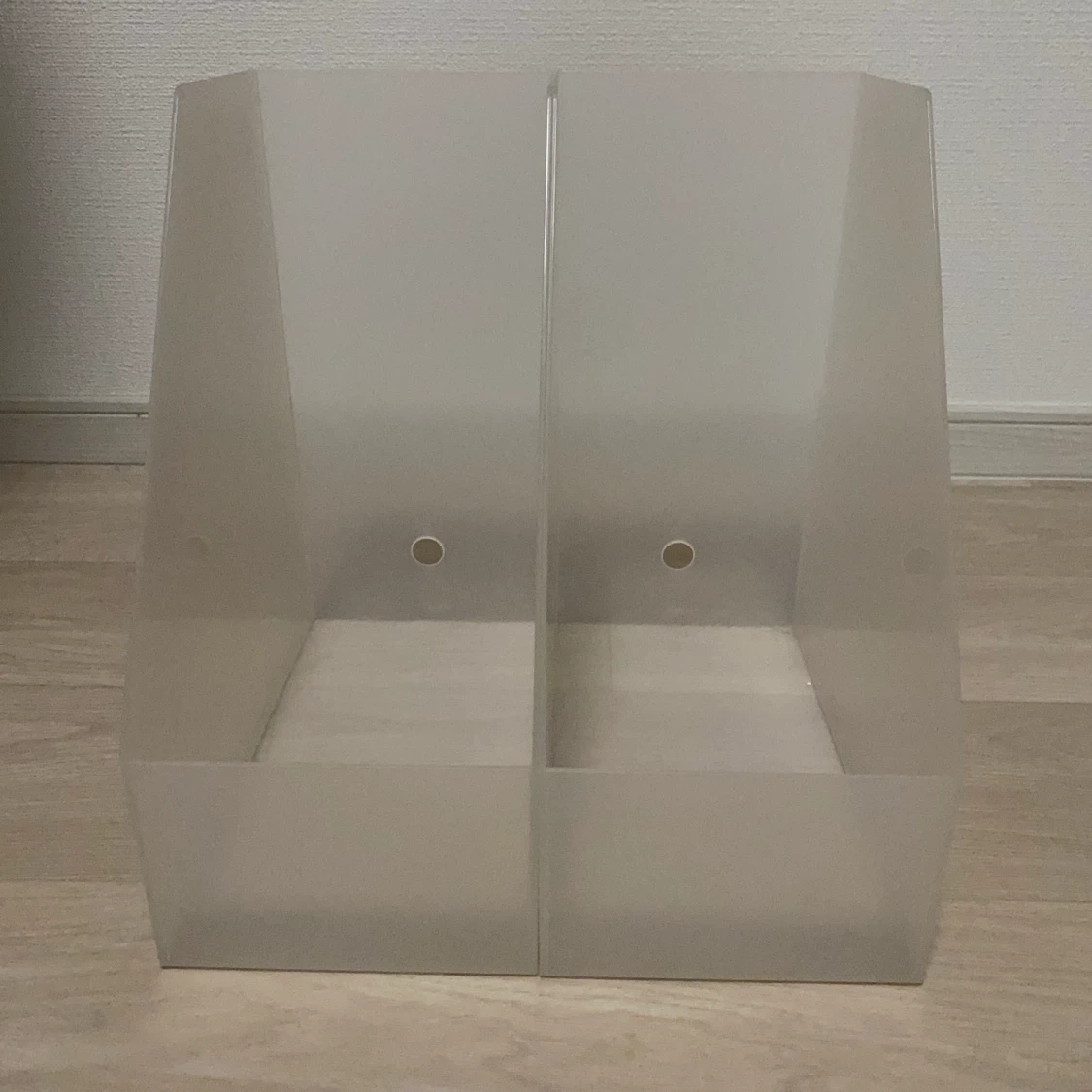 無印良品 ファイルボックス 2個セットの写真3枚目