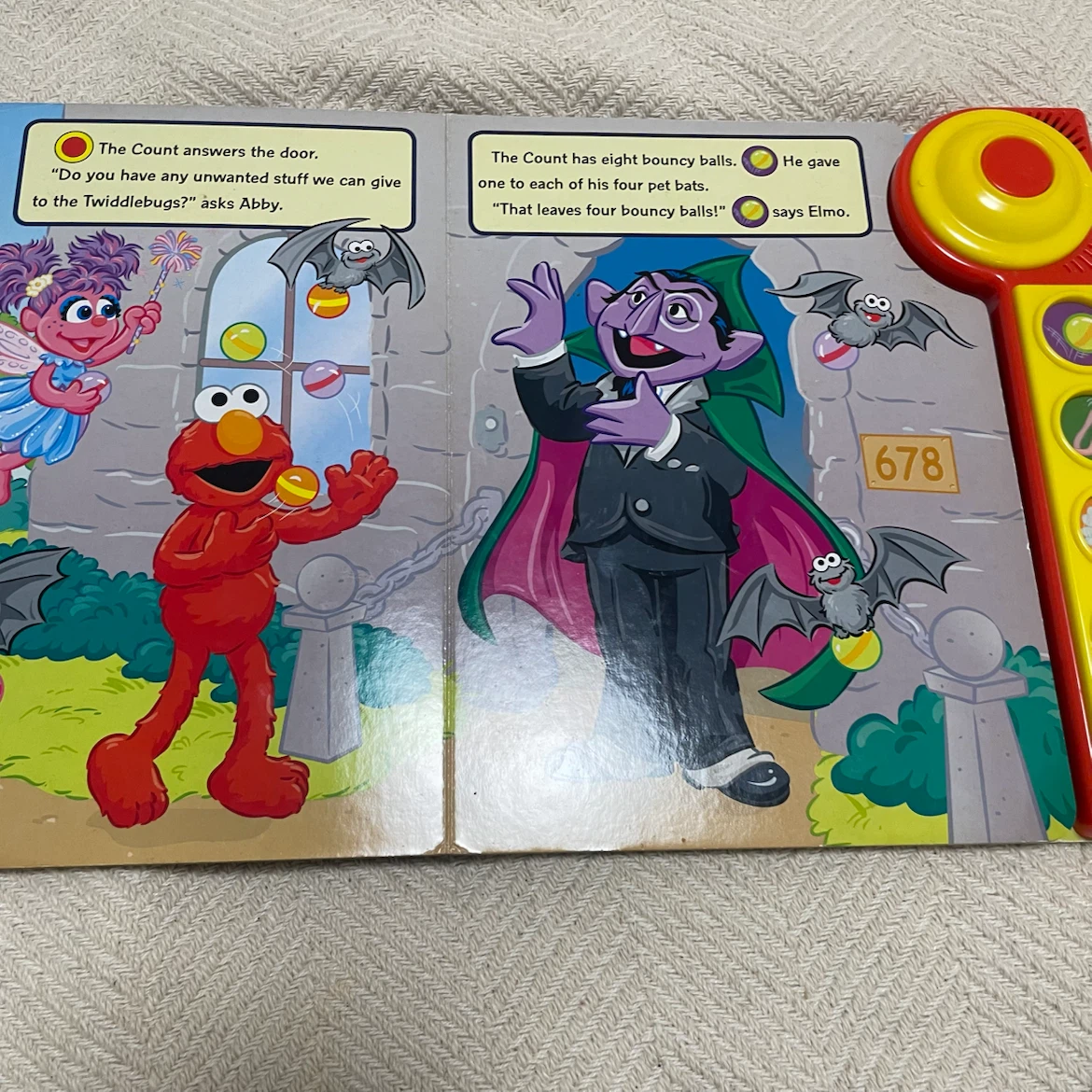 セサミストリート 絵本 エルモ　※音なりません！の写真3枚目