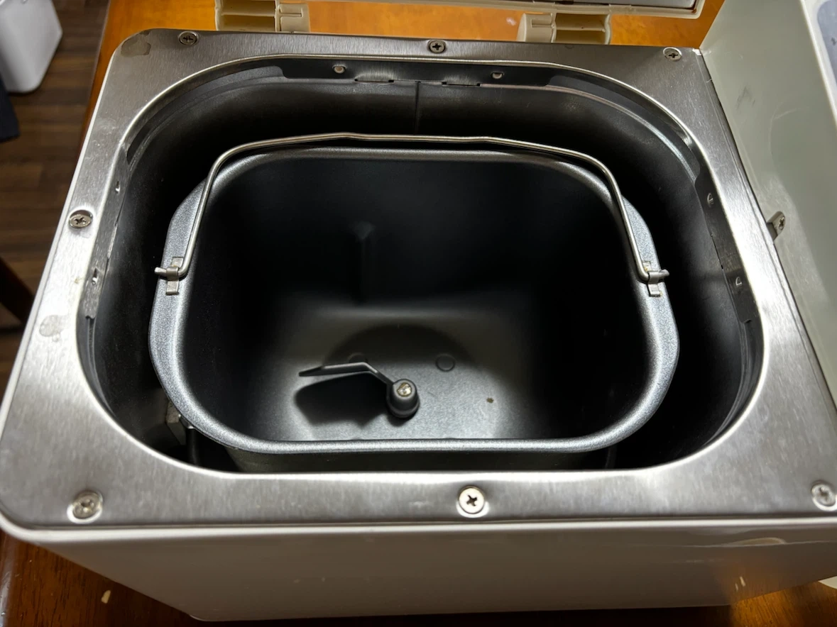 ツインバード ホームベーカリー PY-D432の写真2枚目