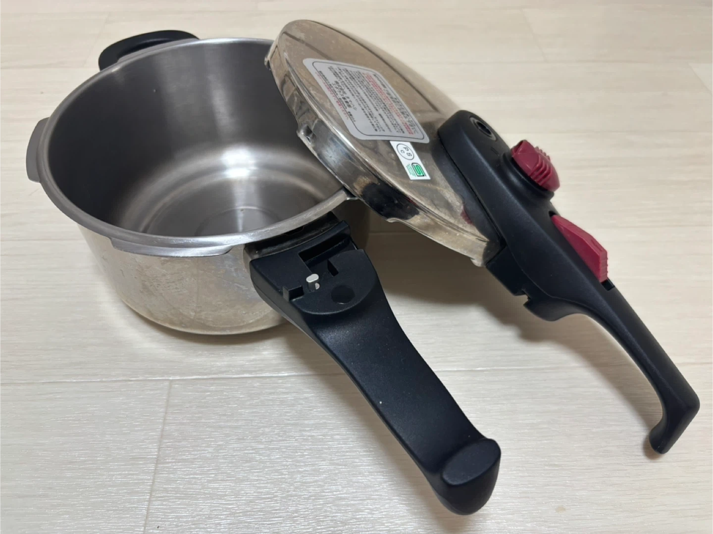 タマハシ 圧力鍋 MT-P18S 2.5L 18cmの写真2枚目