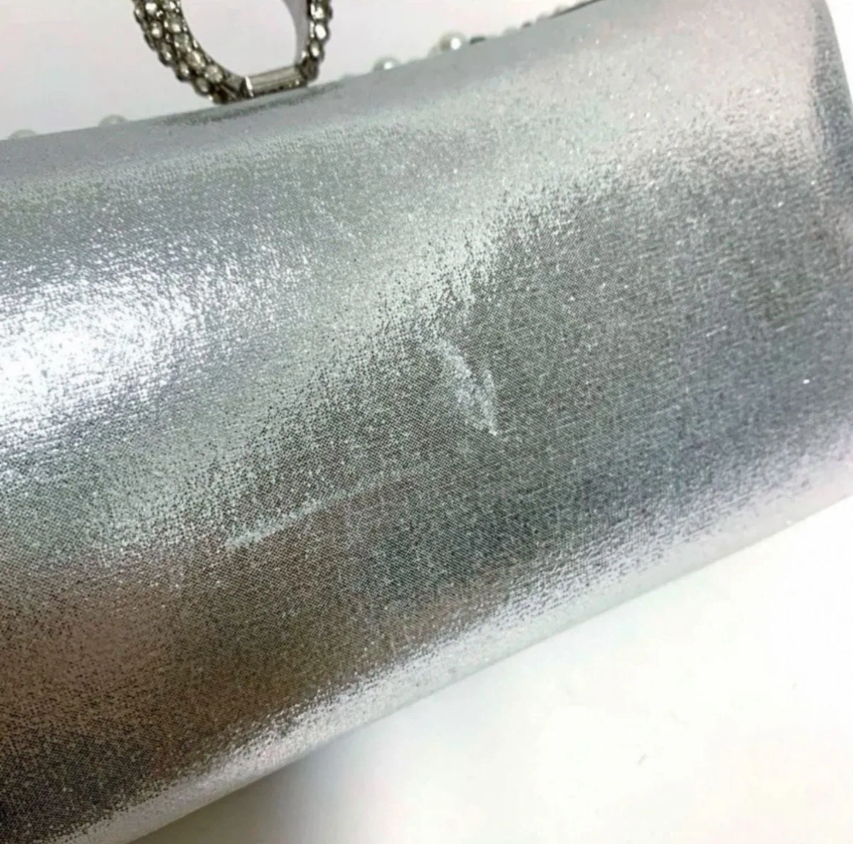 ドレスを購入して頂いた方、無料で差し上げます!片面パール指輪 パーティバッグの写真8枚目