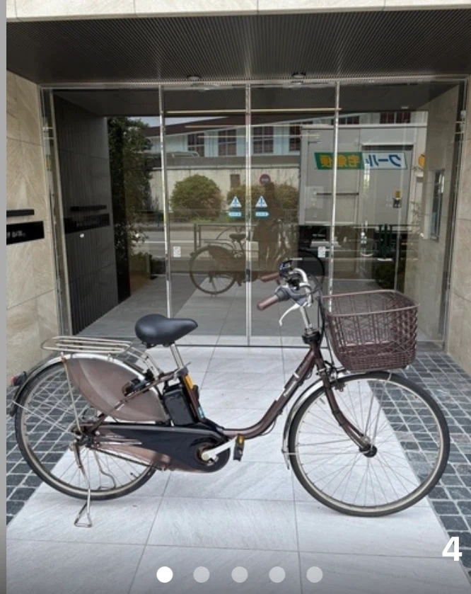 (SALE)電動アシスト自転車、パナソニックバッテリー 8Ah .