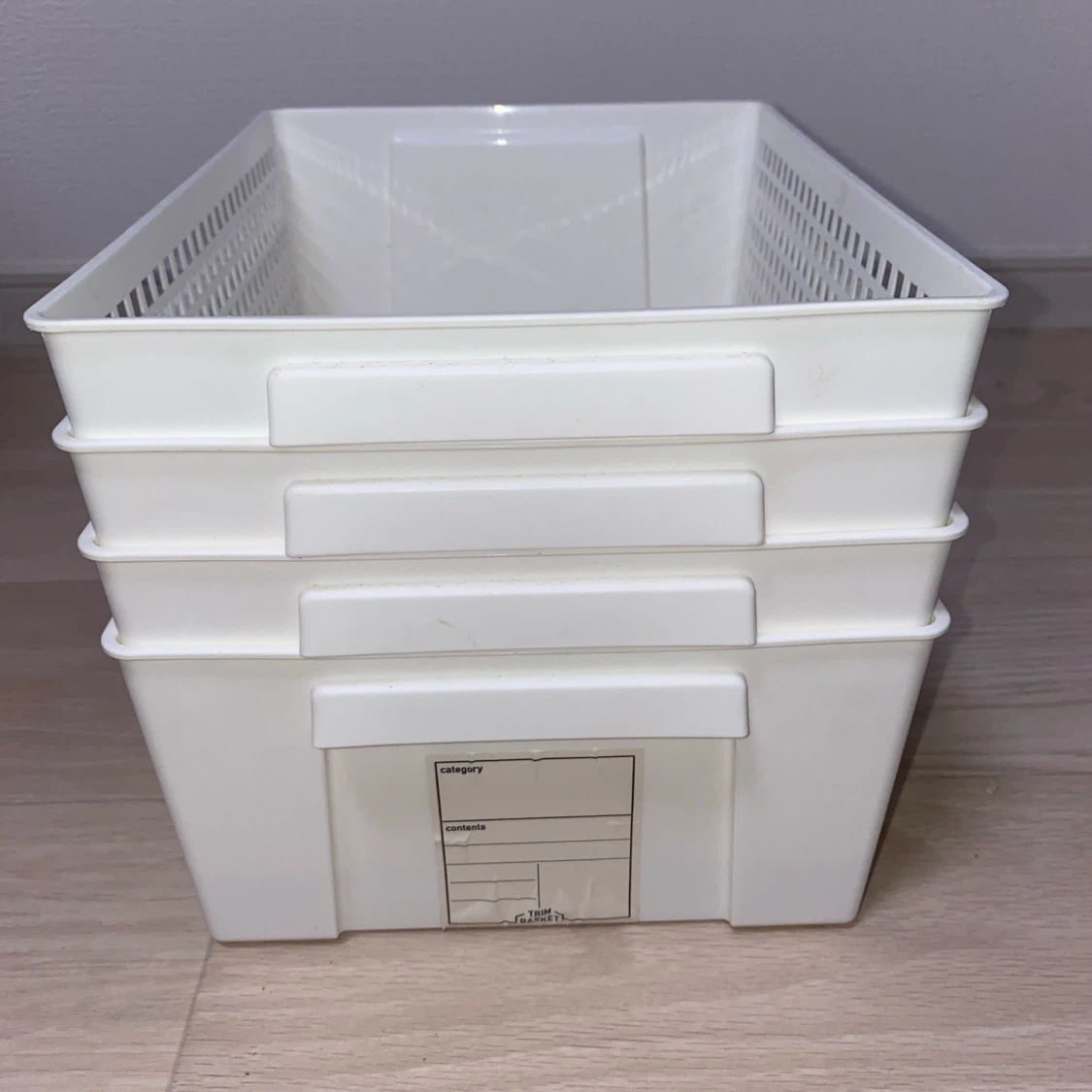 100均トリムバスケット ラージ 4個セット(8/2までの販売)の写真7枚目