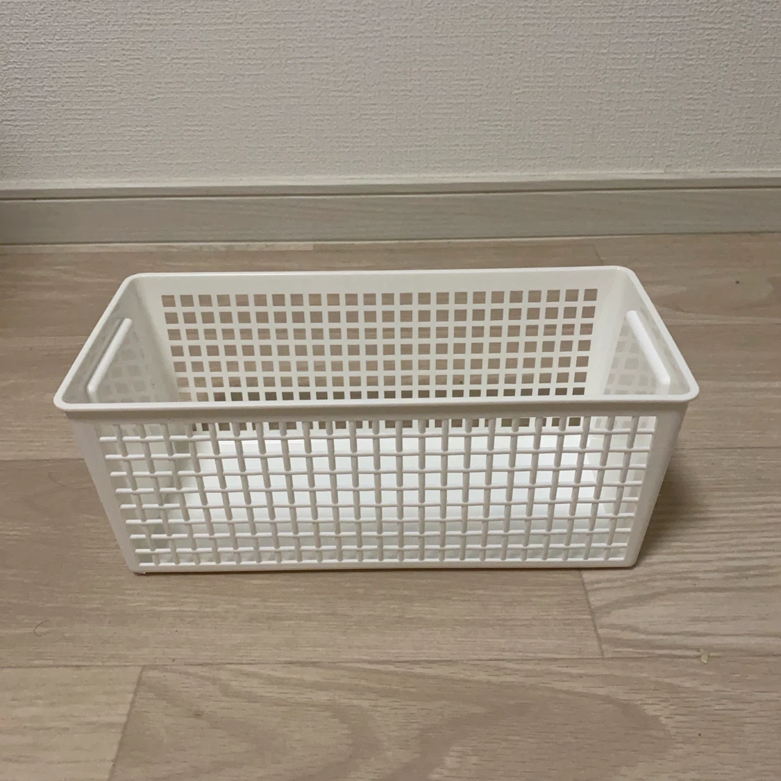 100均トリムバスケット スリム ホワイト(8/2までの販売)の写真4枚目