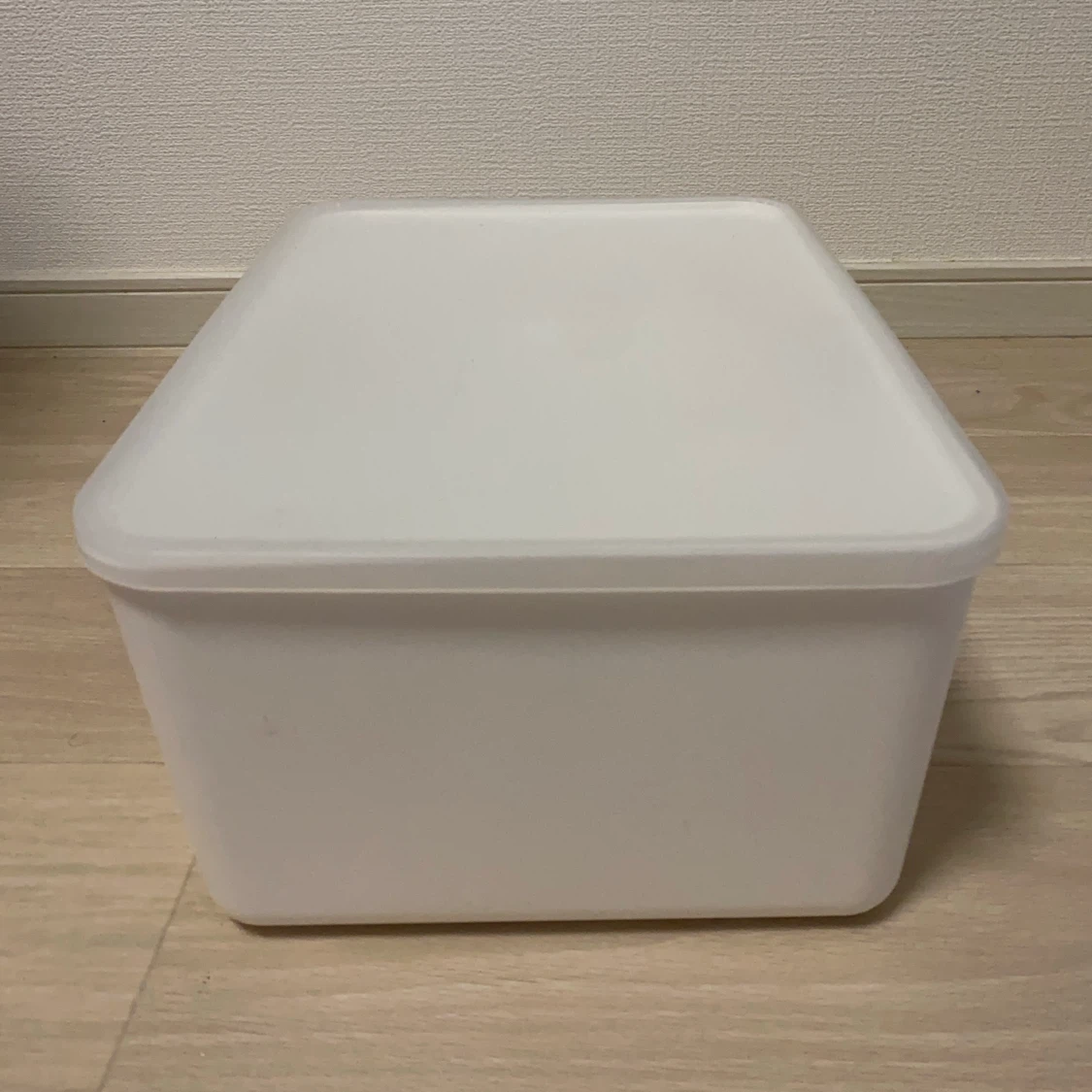 100均　ポリプロピレン収納ケースの写真3枚目