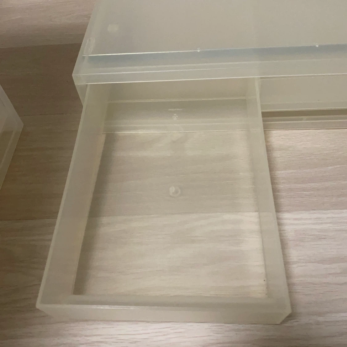 無印良品 ポリプロピレンケース引出式 横ワイド 深型 + 浅型の写真4枚目