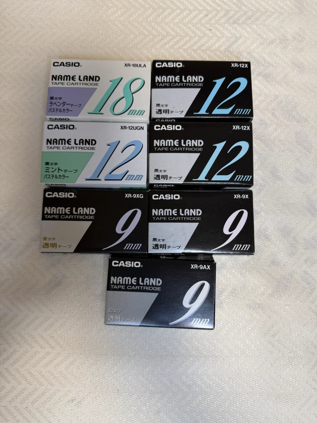 カシオ ネームランド KL-H20 テープカートリッジ付の写真5枚目