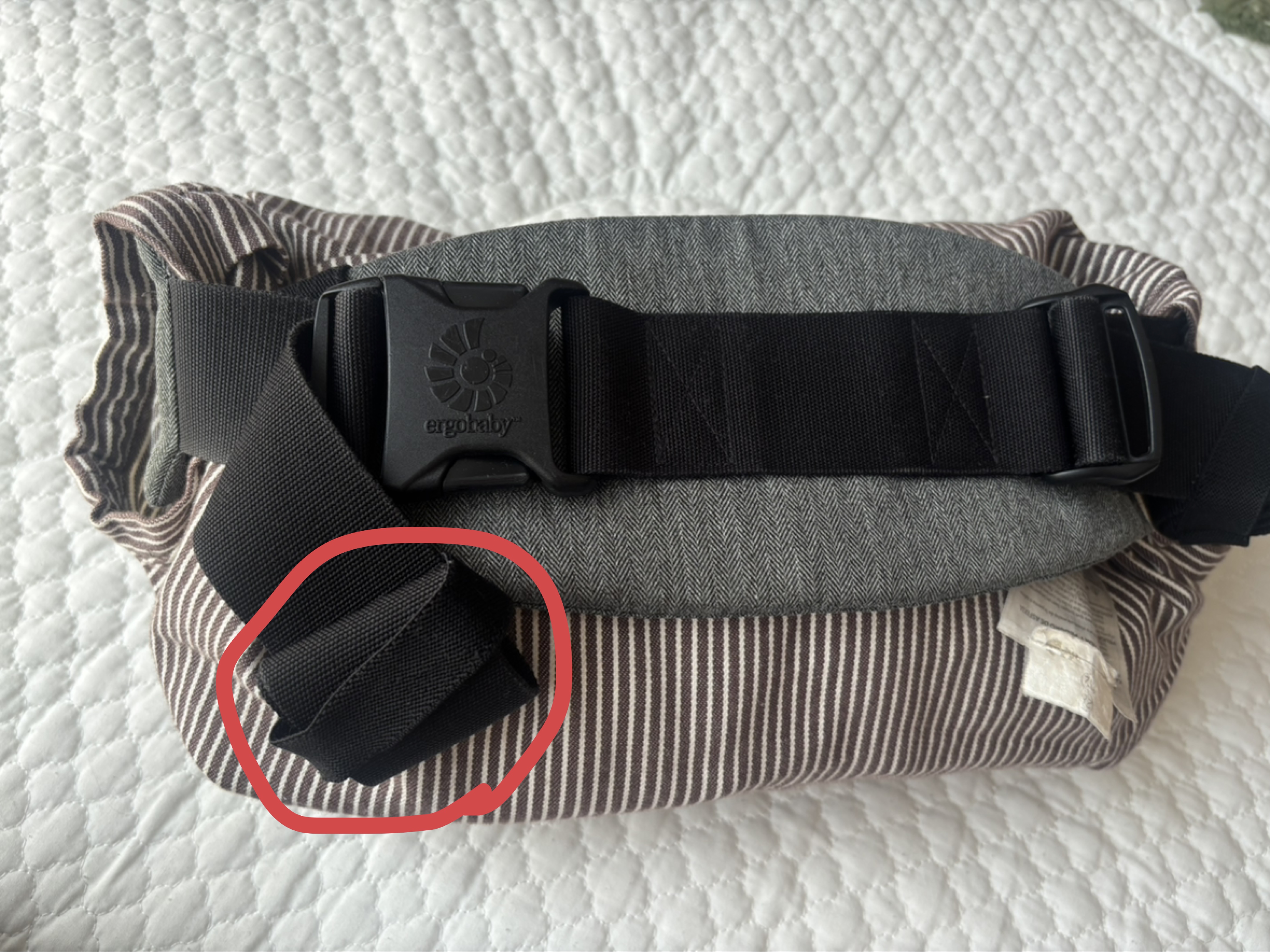 エルゴベビー 抱っこ紐 OMNI 360 グレーの写真4枚目