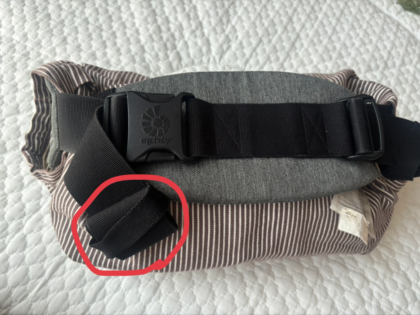エルゴベビー 抱っこ紐 OMNI 360 グレーの写真4枚目