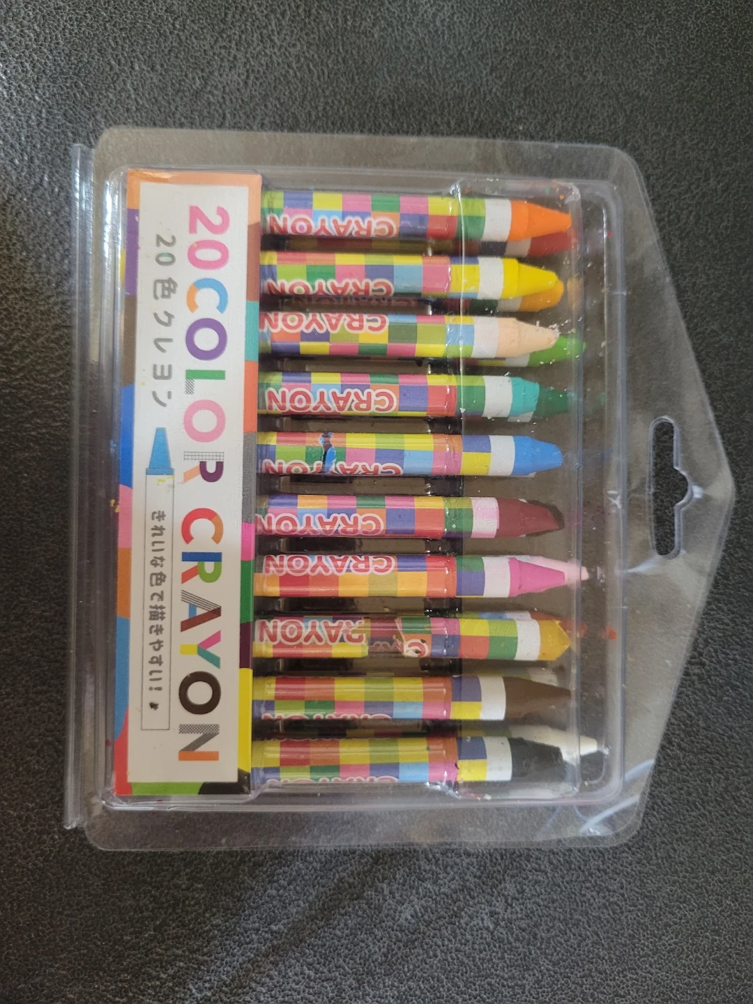 20色クレヨン 20COLOR CRAYON