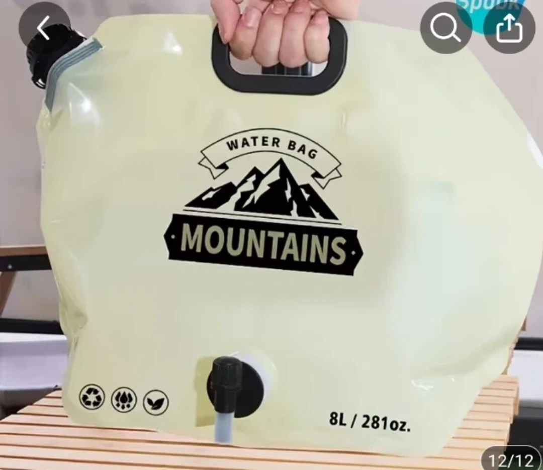 折りたたみ式 ウォータータンク 8L