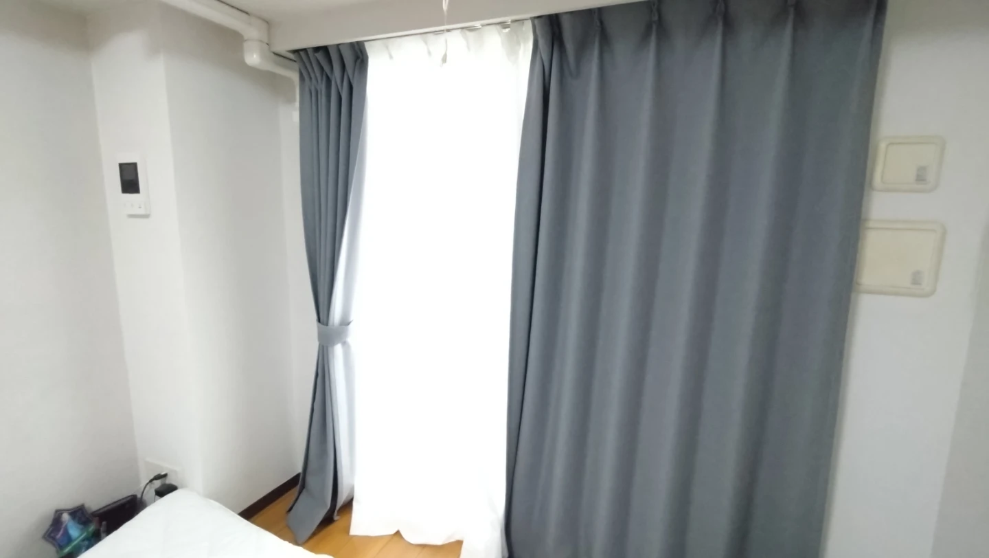 カーテンセット グレー ニトリの写真2枚目