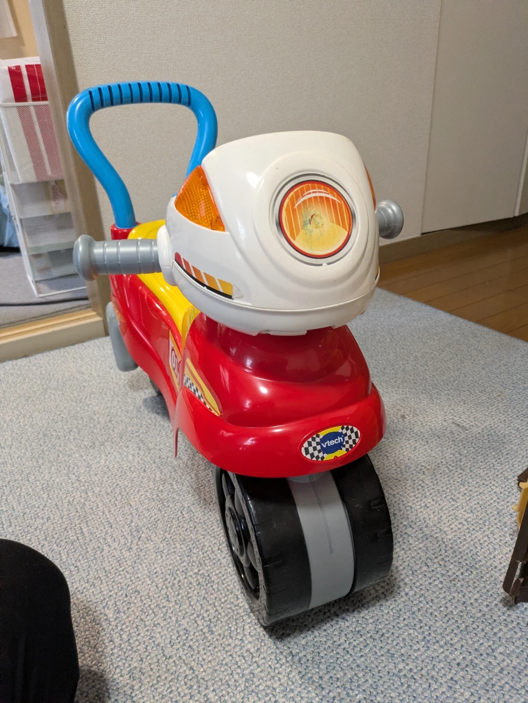 ブイテック 3in1 乗用玩具 赤の写真7枚目