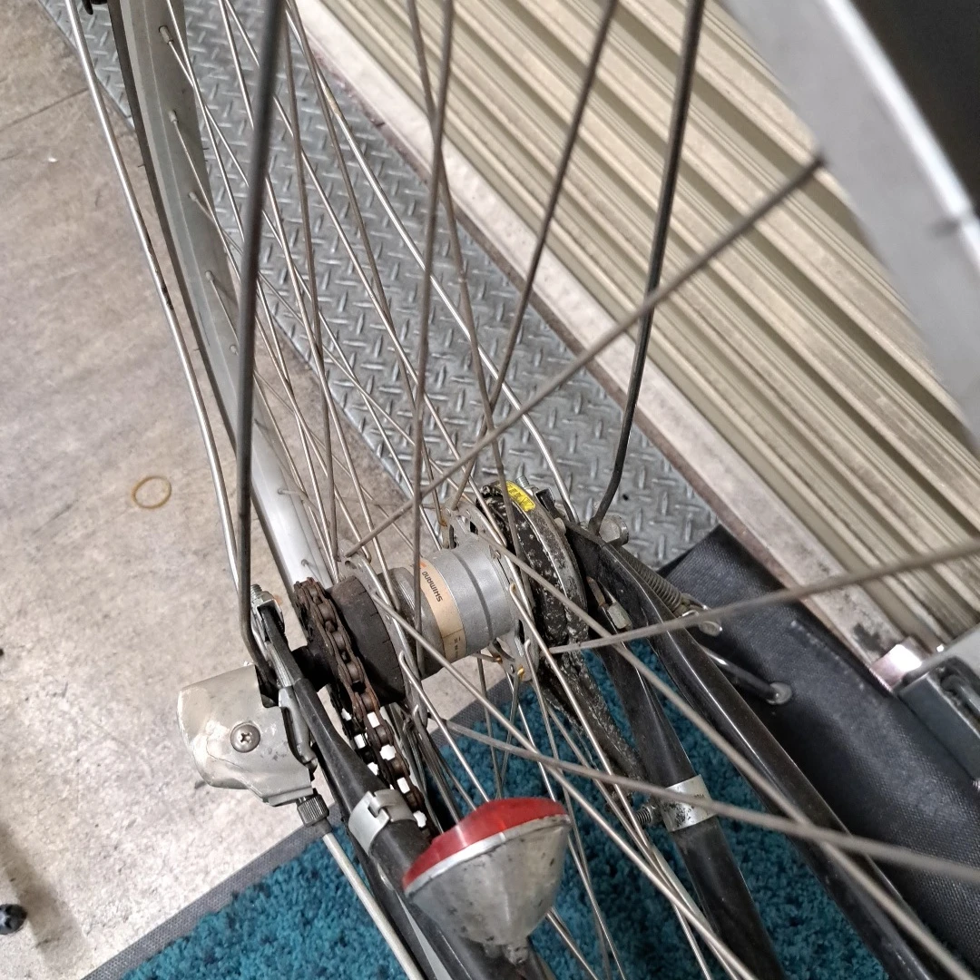 ミヤタ 自転車 黒 シマノ内装ギアの写真4枚目