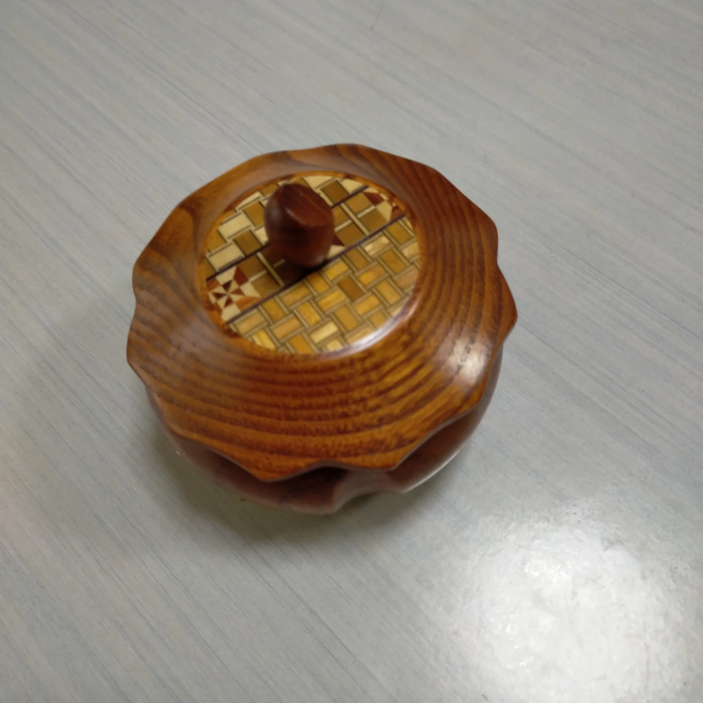 箱根寄木お茶セットの写真5枚目
