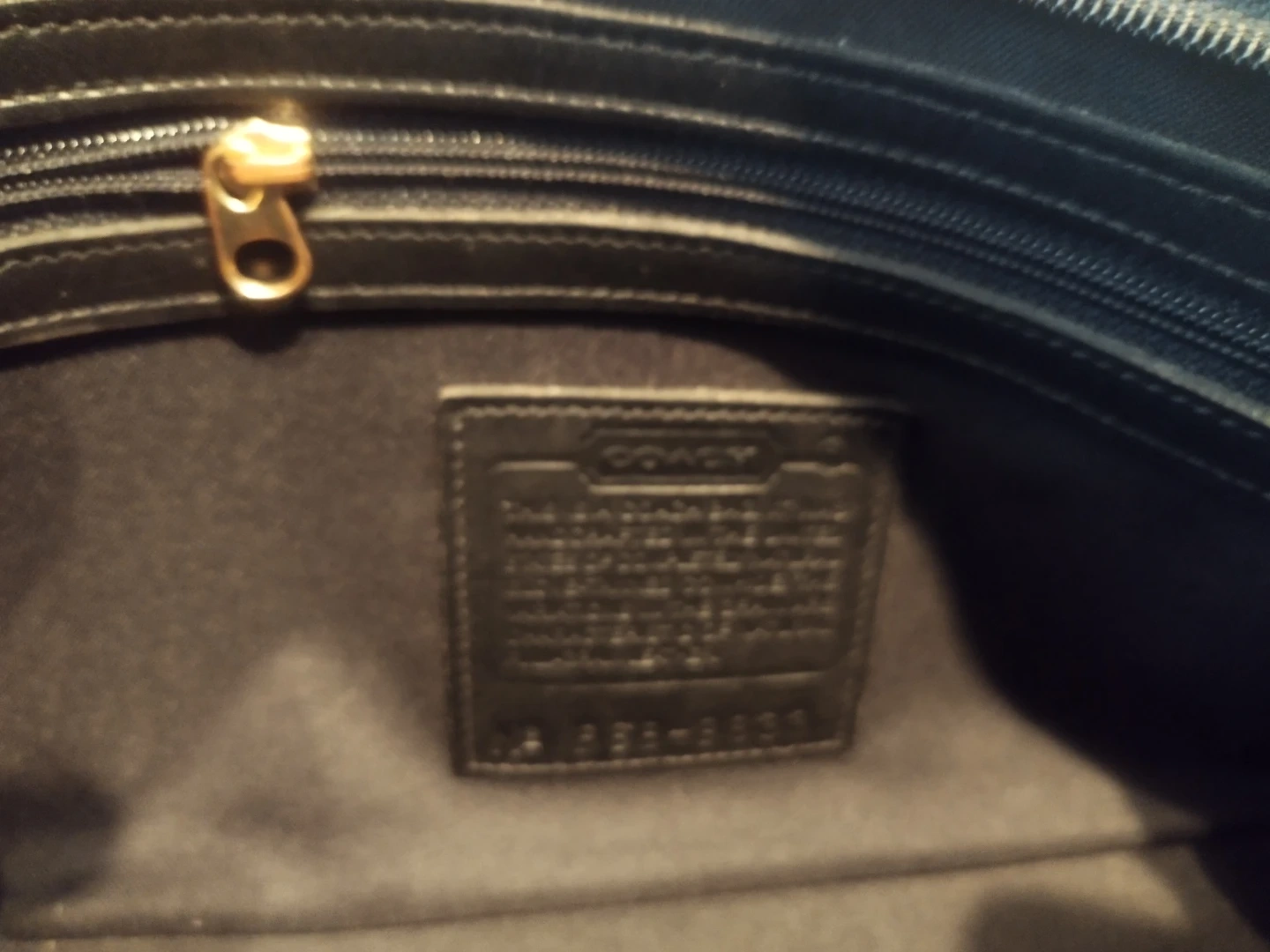 COACHセカンドバッグの写真2枚目
