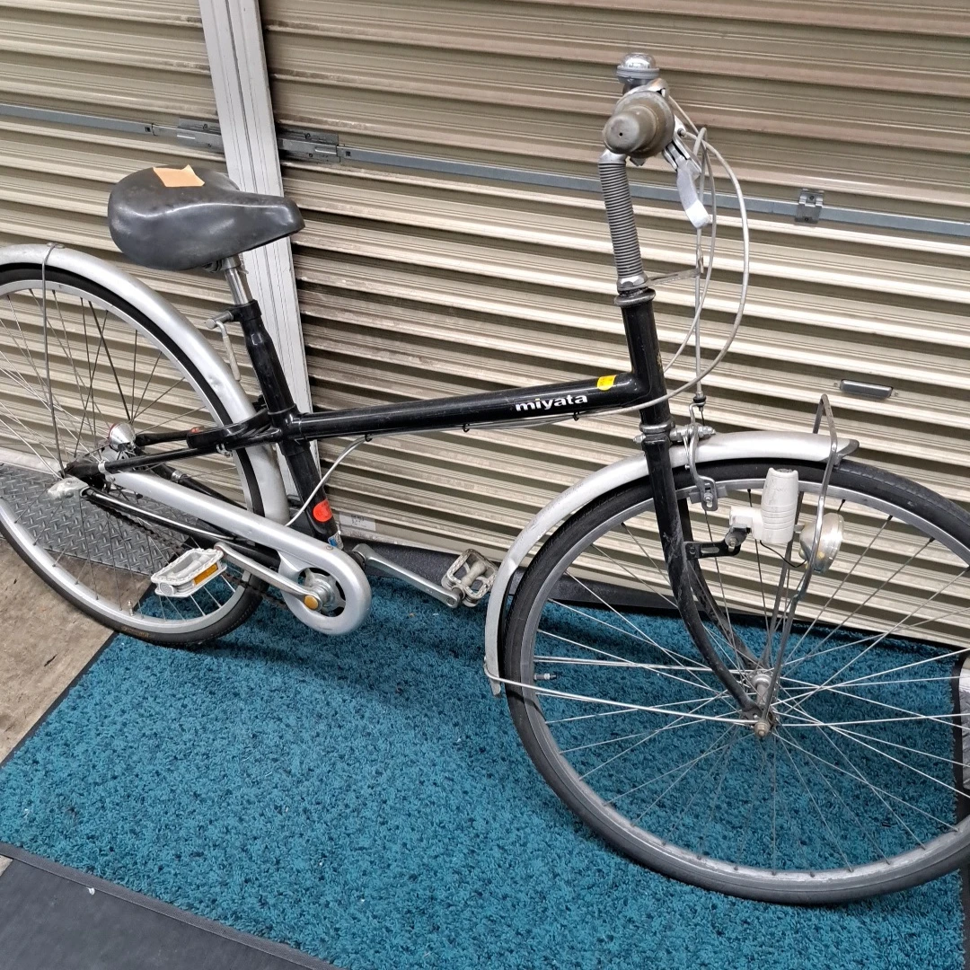 ミヤタ 自転車 黒 シマノ内装ギア