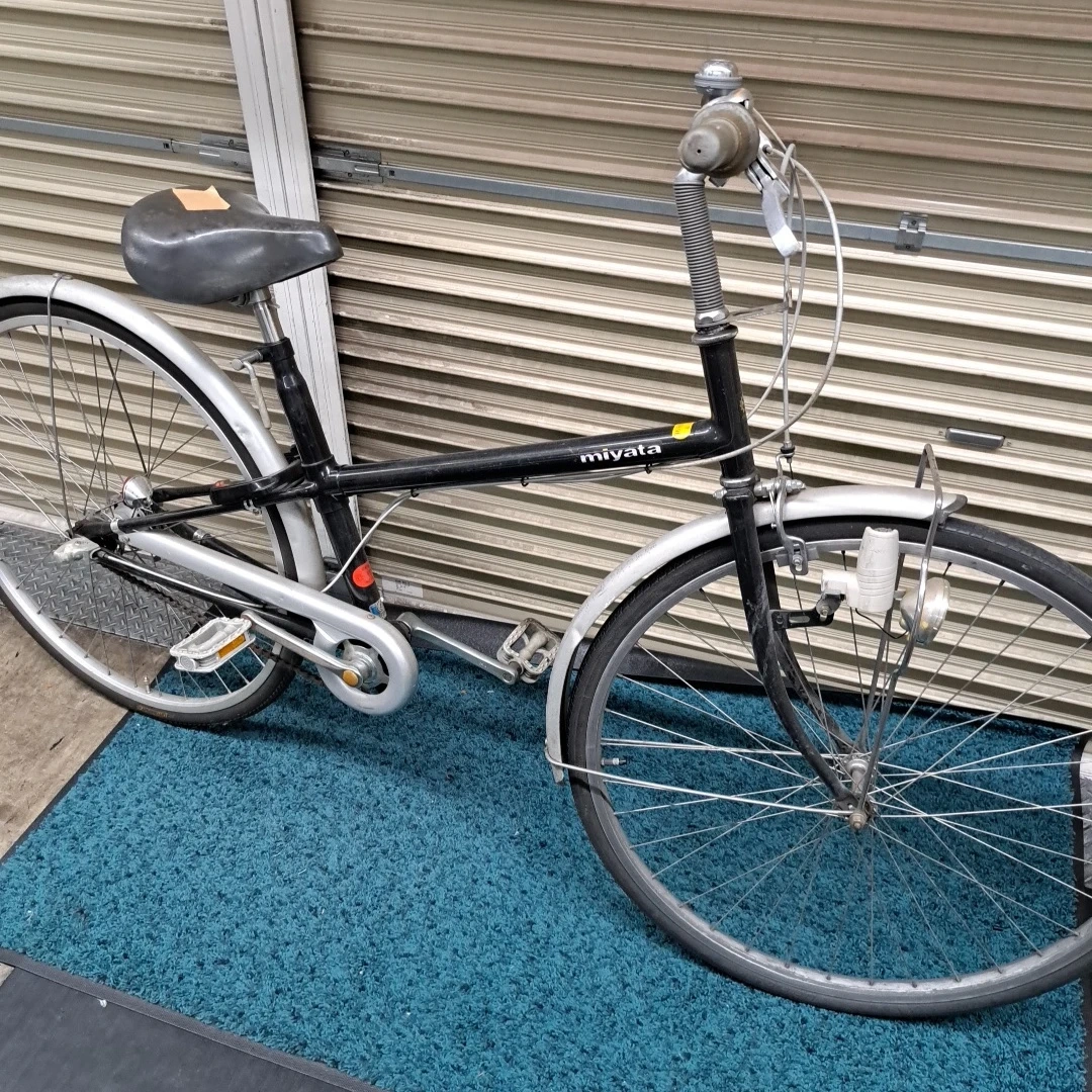 ミヤタ 自転車 黒 シマノ内装ギア