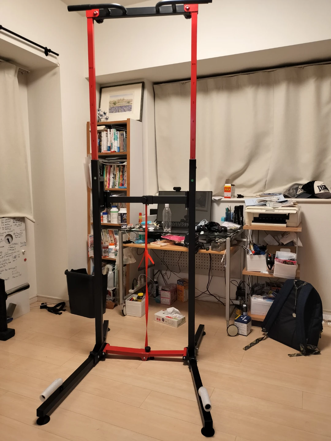 折りたたみ可能懸垂マシン　 ぶら下がり健康器
