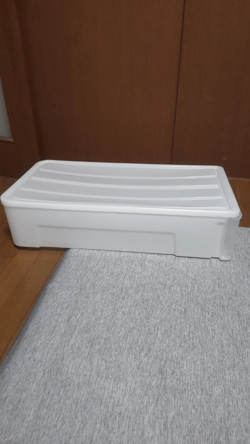 ニトリ 押入れケース ホワイト 幅39×奥行74×高さ18cmの写真7枚目