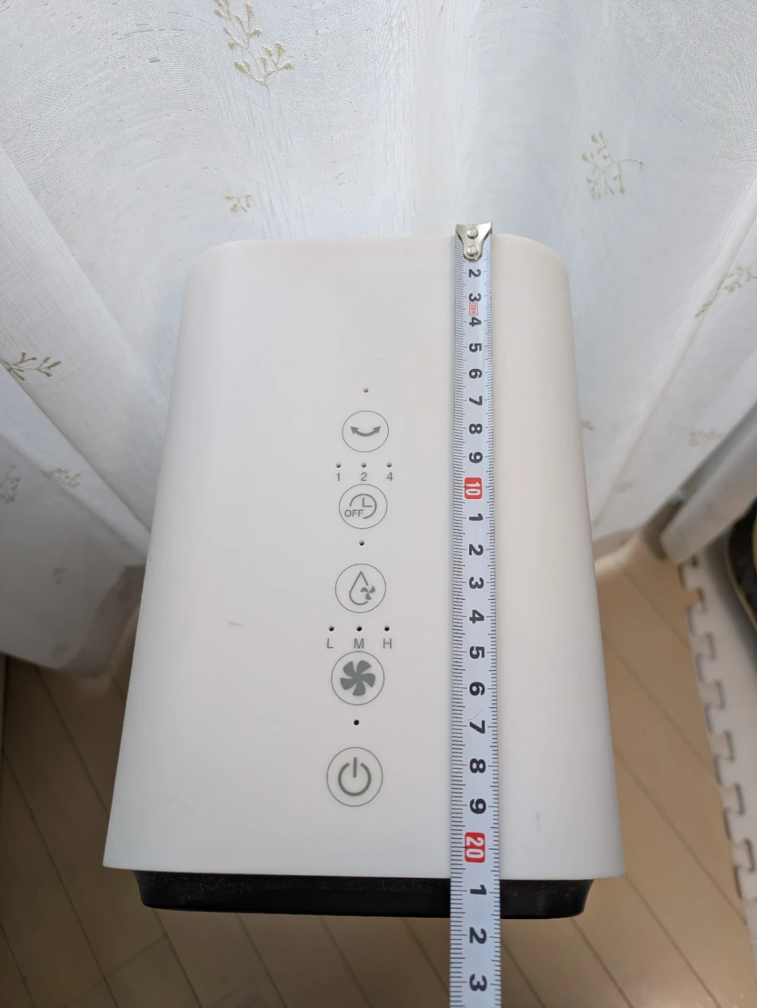 冷風扇 リモコン付 YAMAZEN FKCR-J40の写真6枚目