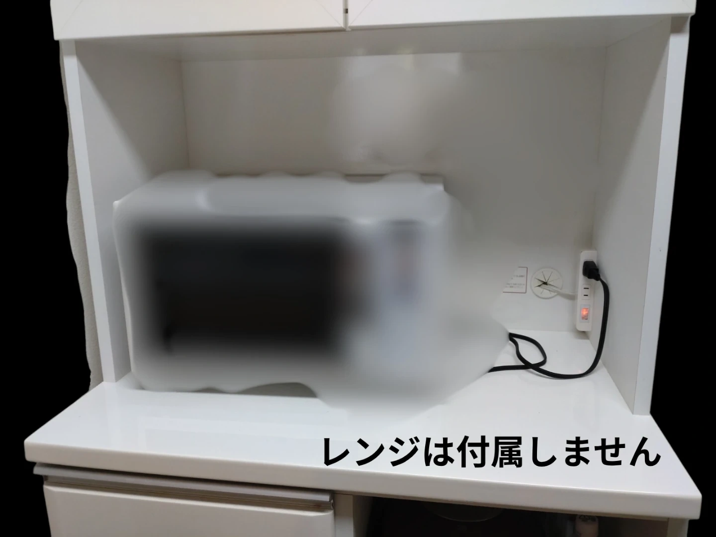 【引き渡し完了】食器棚/カップボード ホワイトの写真4枚目