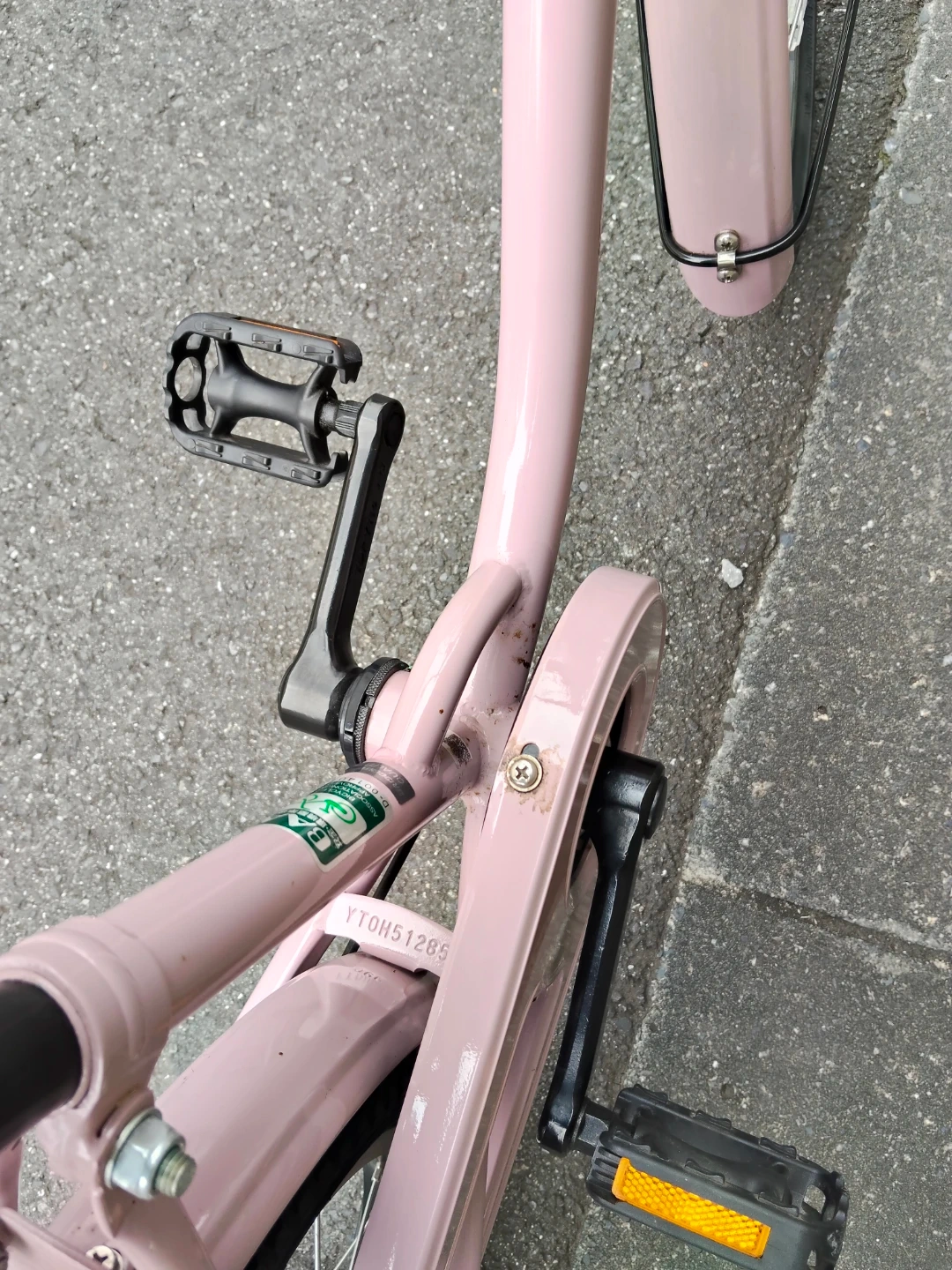 ビッケ bikke 子供用自転車 ピンク 16インチの写真3枚目
