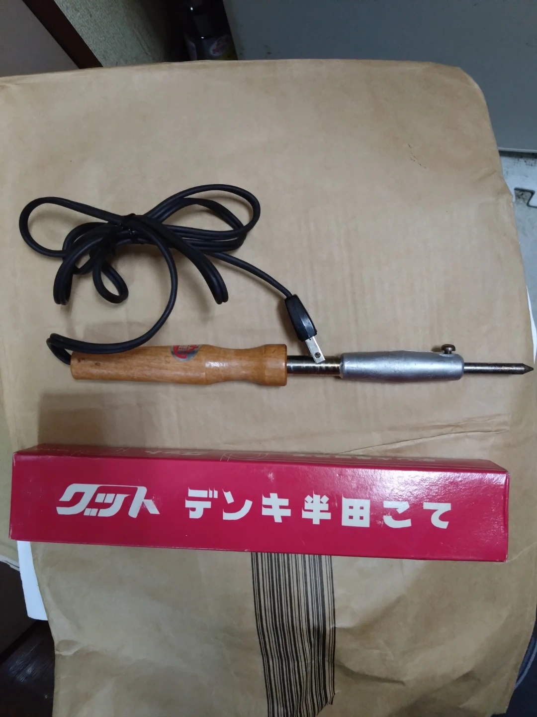 グット デンキ半田ごて 半田線付き